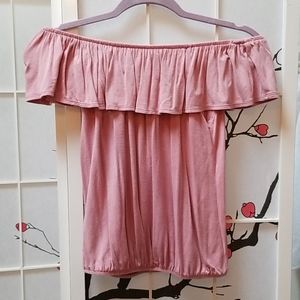 Off the shoulder top